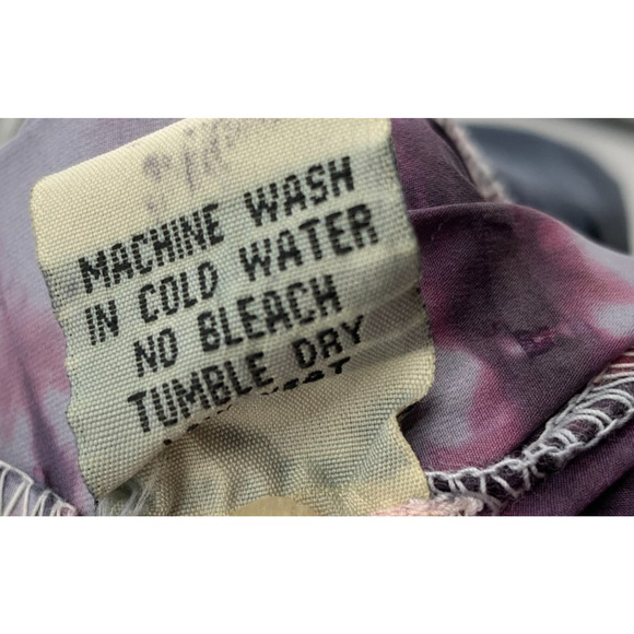 New XCVI Wearables Sz L Nylon Tie Dye Cropped Beach Pants Swim Cover Lightweight - Picture 5 of 6